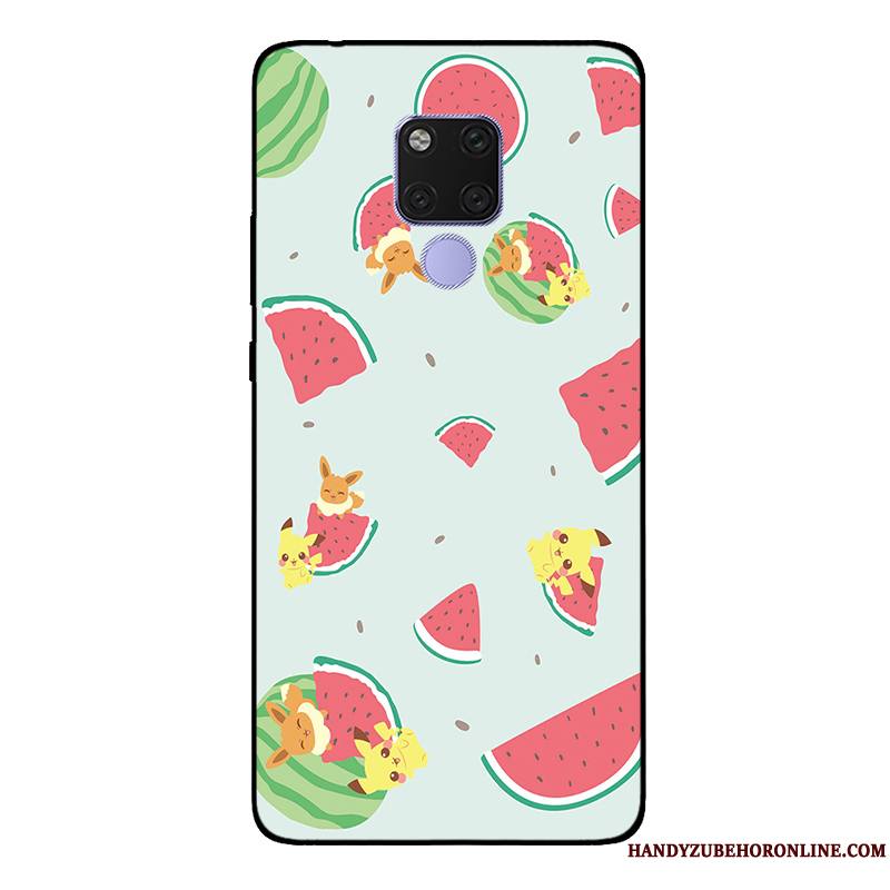 Huawei Mate 20 Peinture Fluide Doux Protection Tout Compris Créatif Coque Étui