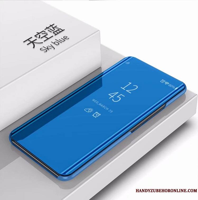 Huawei Mate 20 Pro Coque De Téléphone Clamshell Incassable Tout Compris Miroir Étui Tendance