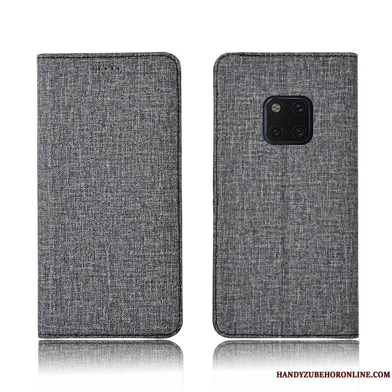 Huawei Mate 20 Pro Coque Incassable Étui En Cuir Tout Compris Protection Housse Nouveau Bleu