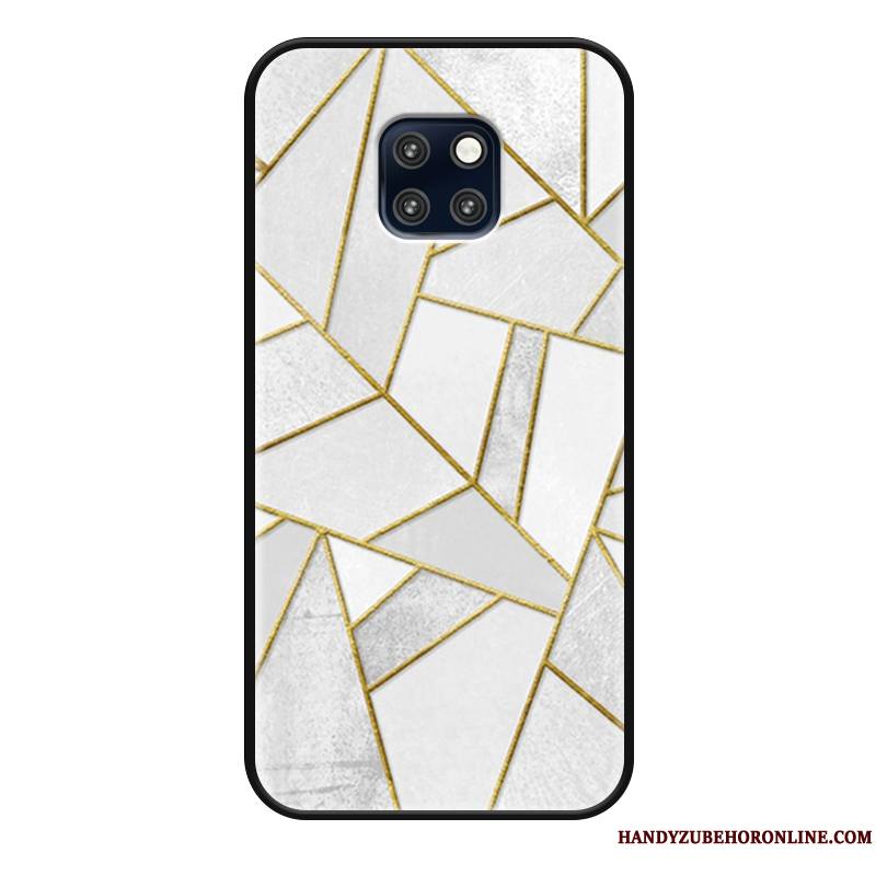 Huawei Mate 20 Rs Coque Créatif Étui Simple Protection Mode Multicolore Vert