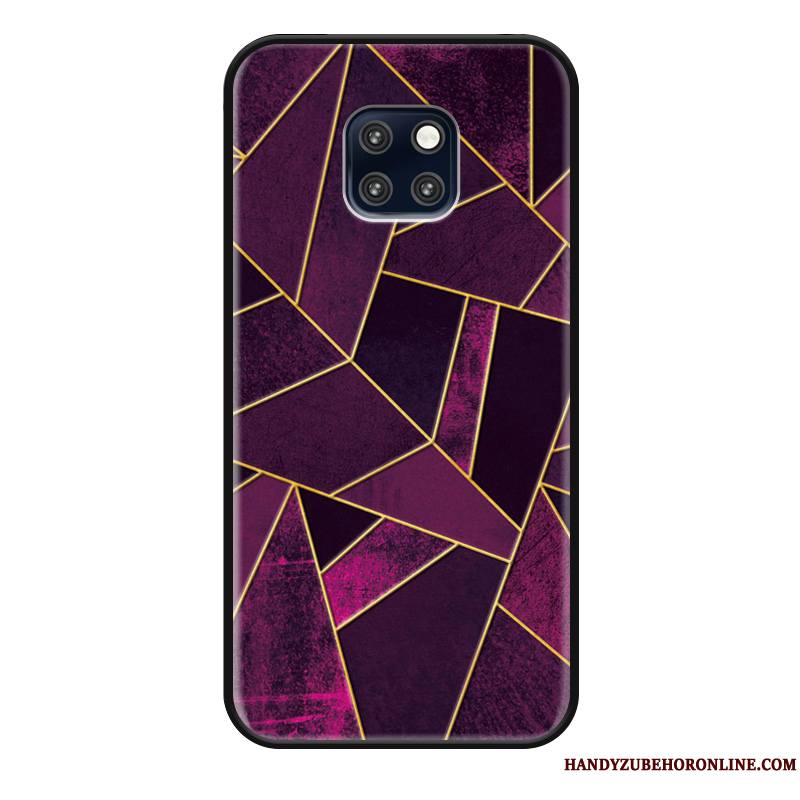 Huawei Mate 20 Rs Coque Créatif Étui Simple Protection Mode Multicolore Vert