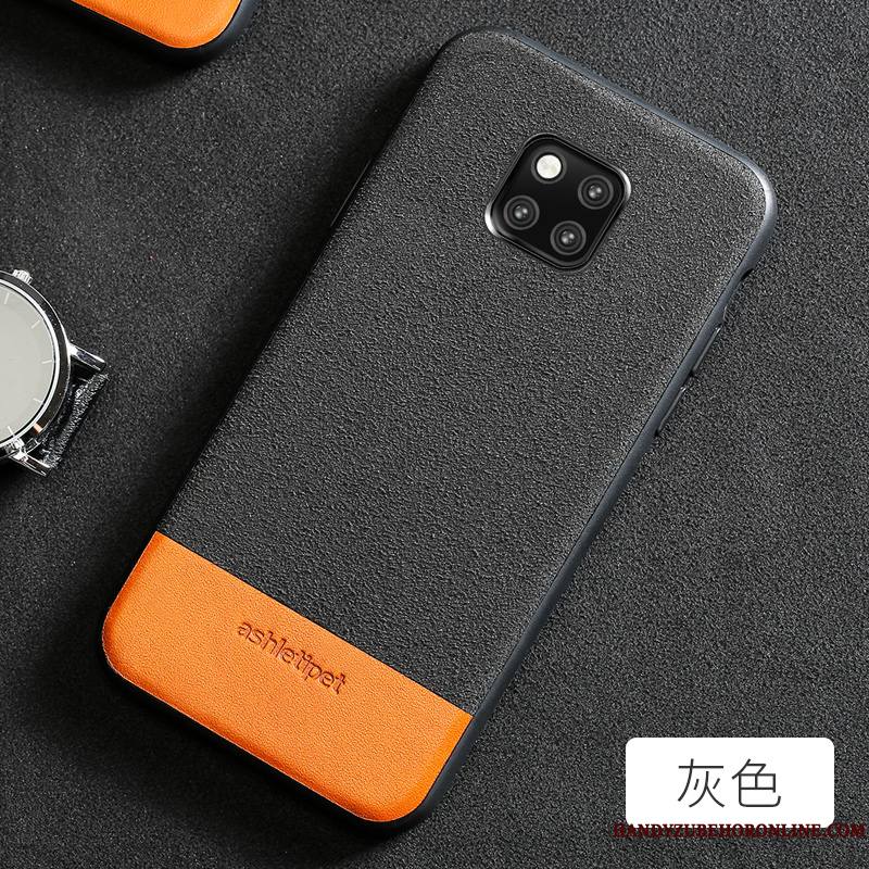 Huawei Mate 20 Rs Nouveau Coque De Téléphone Élégant Business Daim Fourrure Tout Compris Protection