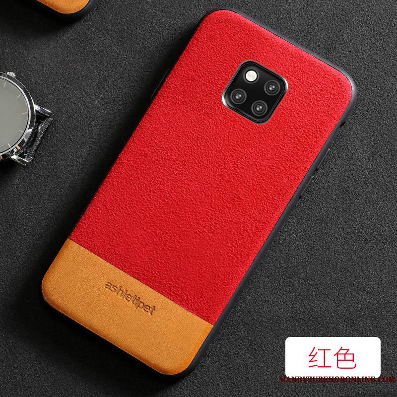 Huawei Mate 20 Rs Nouveau Coque De Téléphone Élégant Business Daim Fourrure Tout Compris Protection