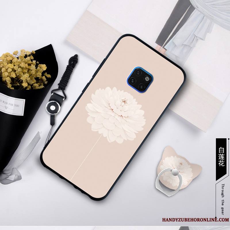 Huawei Mate 20 Rs Protection Blanc Tendance Fluide Doux Étui Coque Mode