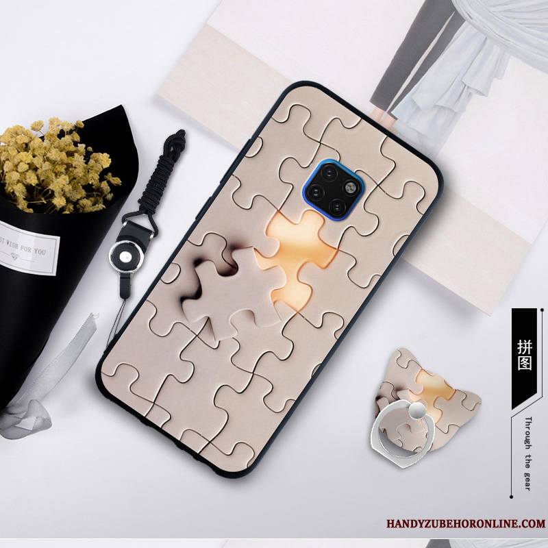 Huawei Mate 20 Rs Protection Blanc Tendance Fluide Doux Étui Coque Mode