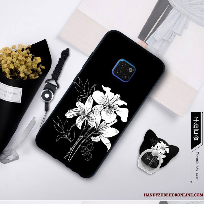 Huawei Mate 20 Rs Protection Blanc Tendance Fluide Doux Étui Coque Mode