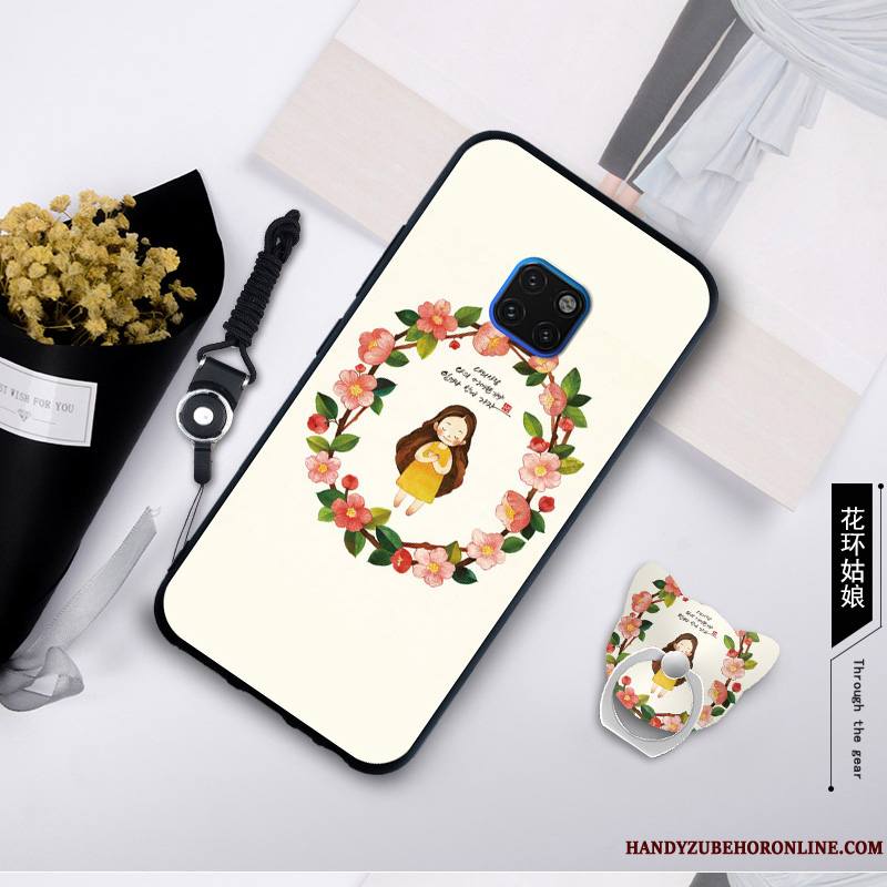 Huawei Mate 20 Rs Protection Blanc Tendance Fluide Doux Étui Coque Mode