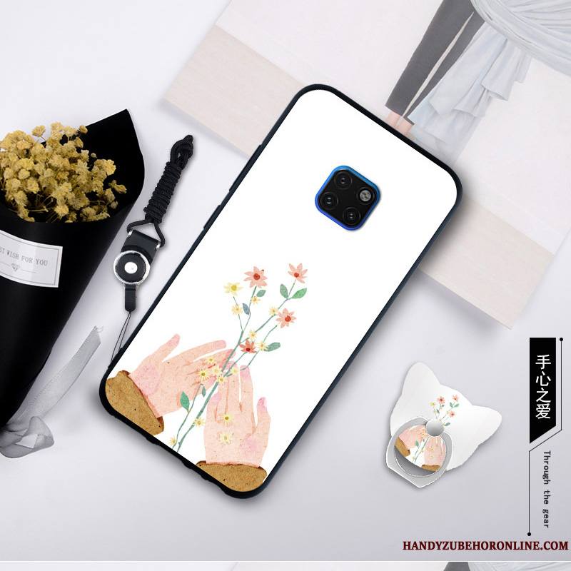 Huawei Mate 20 Rs Protection Blanc Tendance Fluide Doux Étui Coque Mode