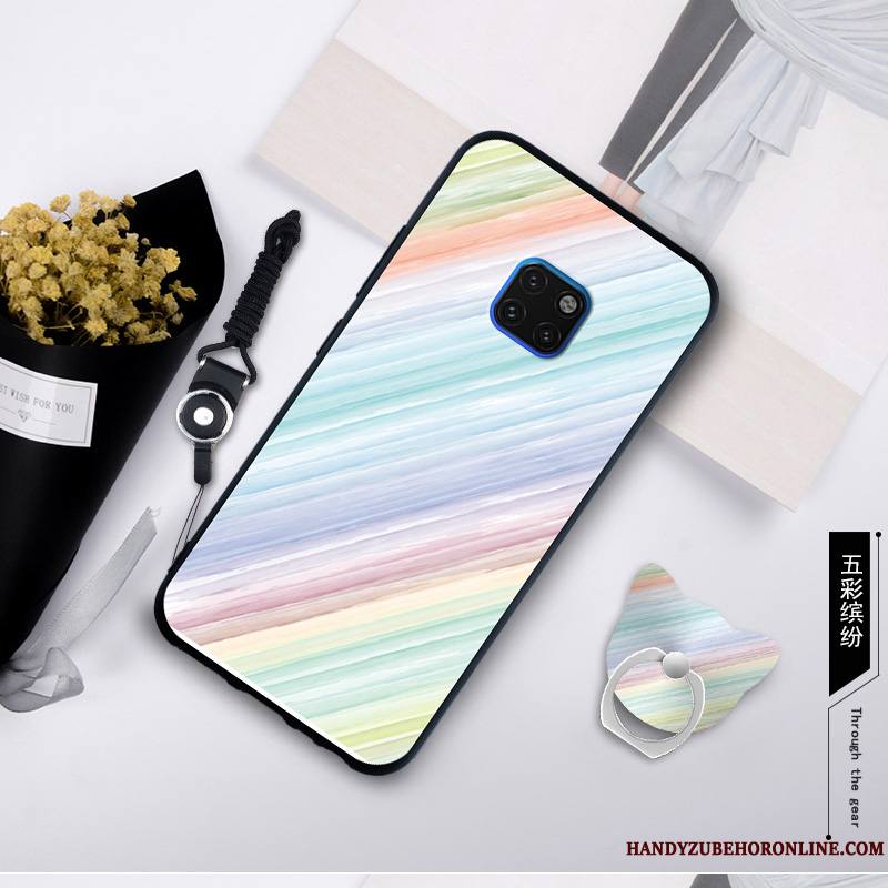 Huawei Mate 20 Rs Protection Blanc Tendance Fluide Doux Étui Coque Mode