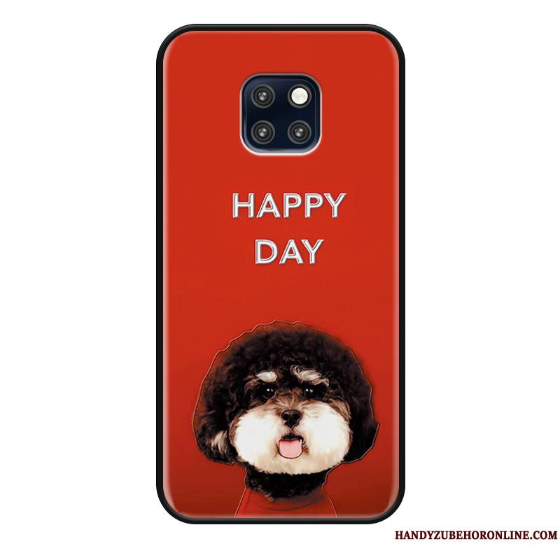 Huawei Mate 20 Rs Protection Incassable Coque De Téléphone Étui Délavé En Daim Dessin Animé Charmant