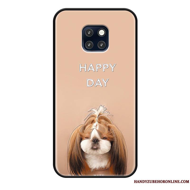 Huawei Mate 20 Rs Protection Incassable Coque De Téléphone Étui Délavé En Daim Dessin Animé Charmant