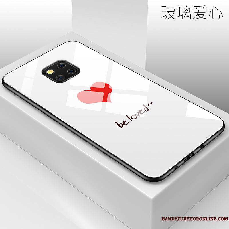 Huawei Mate 20 Rs Protection Étui Tout Compris Coque De Téléphone Amoureux Blanc