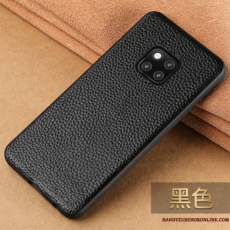 Huawei Mate 20 Rs Rouge Coque De Téléphone Étui En Cuir