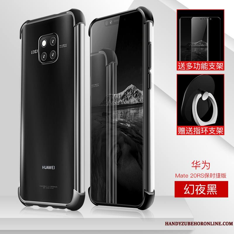 Huawei Mate 20 Rs Verre Protection Ballon Marque De Tendance Tout Compris Bleu Coque De Téléphone