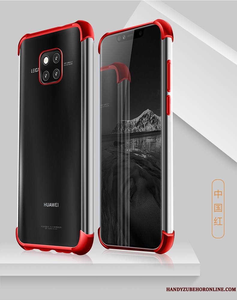 Huawei Mate 20 Rs Verre Protection Ballon Marque De Tendance Tout Compris Bleu Coque De Téléphone