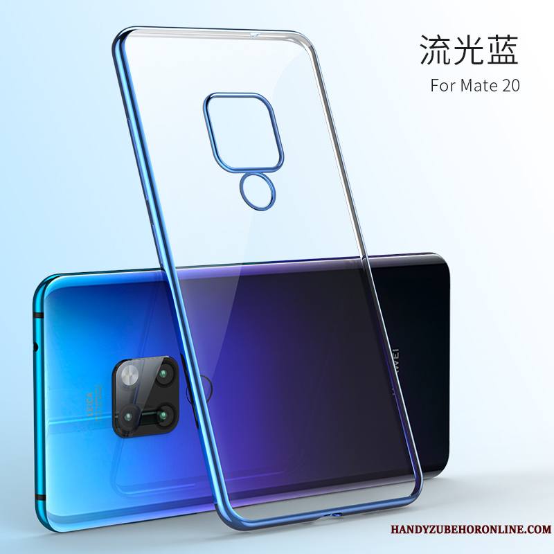 Huawei Mate 20 Tout Compris Créatif Marque De Tendance Fluide Doux Coque De Téléphone Très Mince Simple