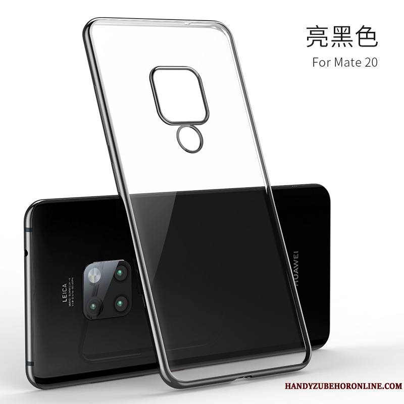 Huawei Mate 20 Tout Compris Créatif Marque De Tendance Fluide Doux Coque De Téléphone Très Mince Simple