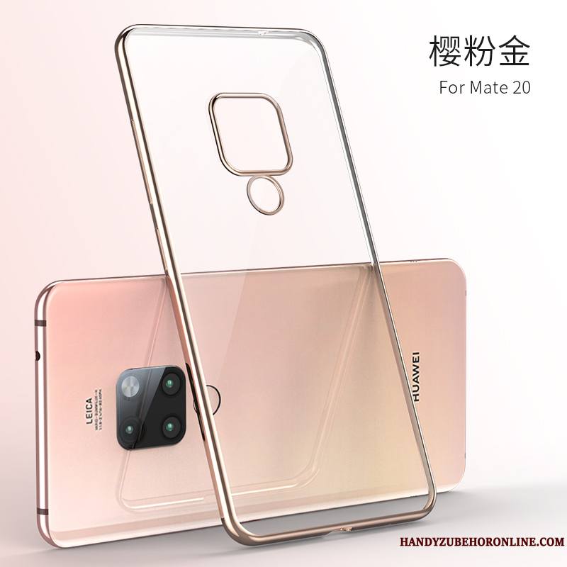 Huawei Mate 20 Tout Compris Créatif Marque De Tendance Fluide Doux Coque De Téléphone Très Mince Simple