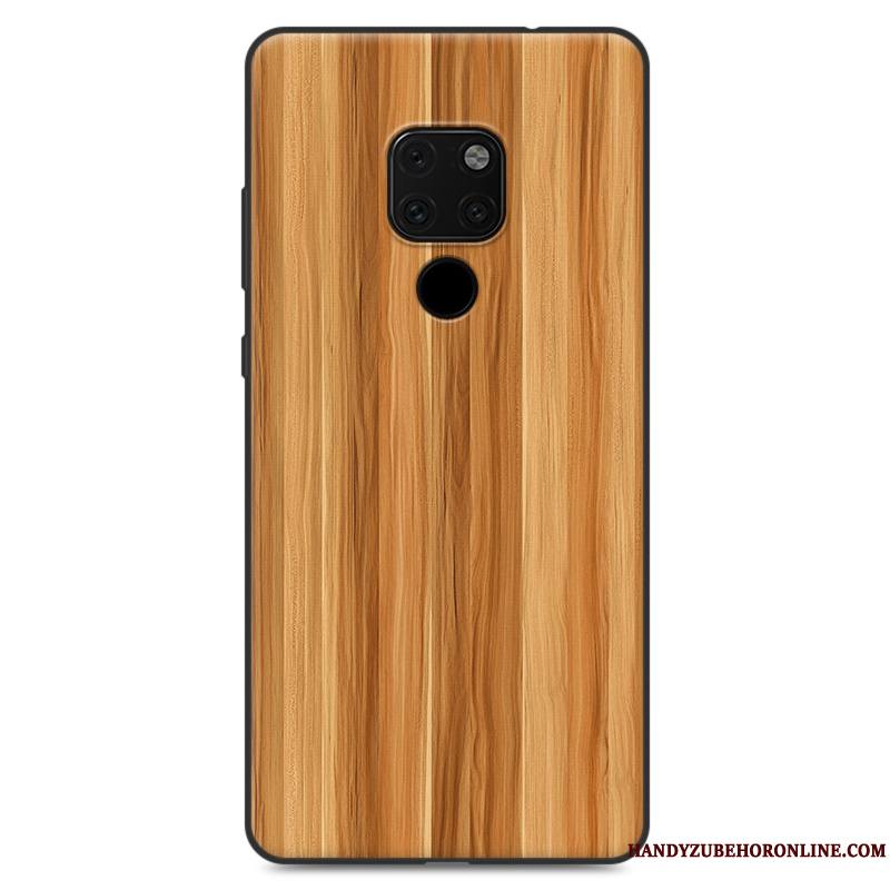 Huawei Mate 20 X Coque Personnalité Bleu Protection Peinture Créatif Grand Étui