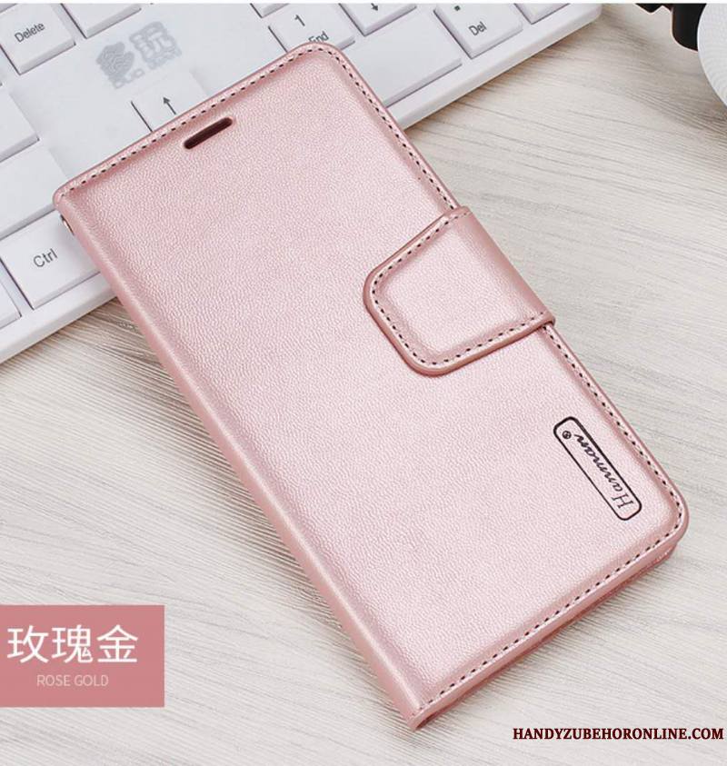 Huawei Mate 30 Coque Housse Étui Protection Ornements Suspendus Rose Étui En Cuir Incassable