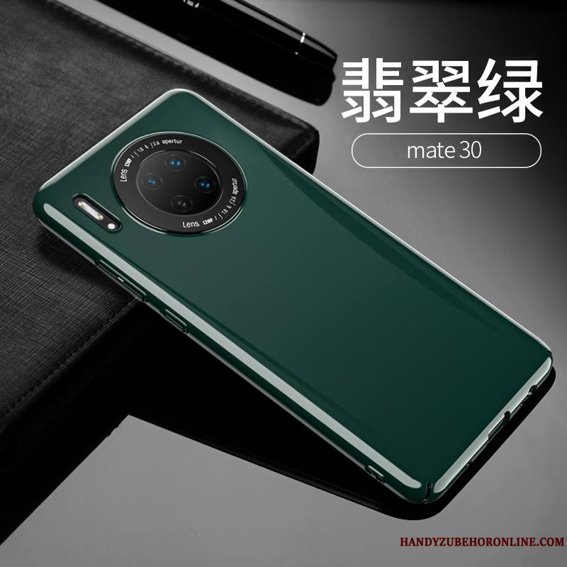 Huawei Mate 30 Coque Très Mince Tout Compris Miroir Nouveau Incassable Personnalité Protection