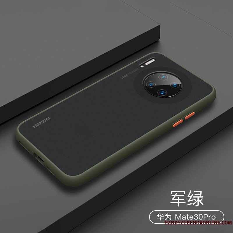 Huawei Mate 30 Pro Coque Marque De Tendance Créatif Personnalité Très Mince Fluide Doux Net Rouge Silicone