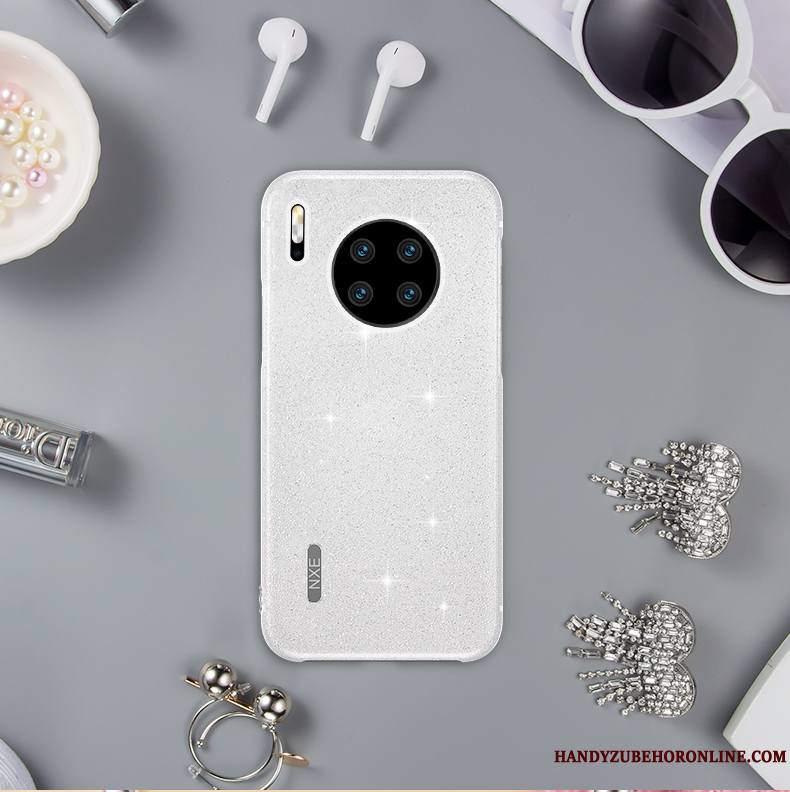 Huawei Mate 30 Pro Coque Tout Compris Luxe Créatif Très Mince Mode Vent Rose