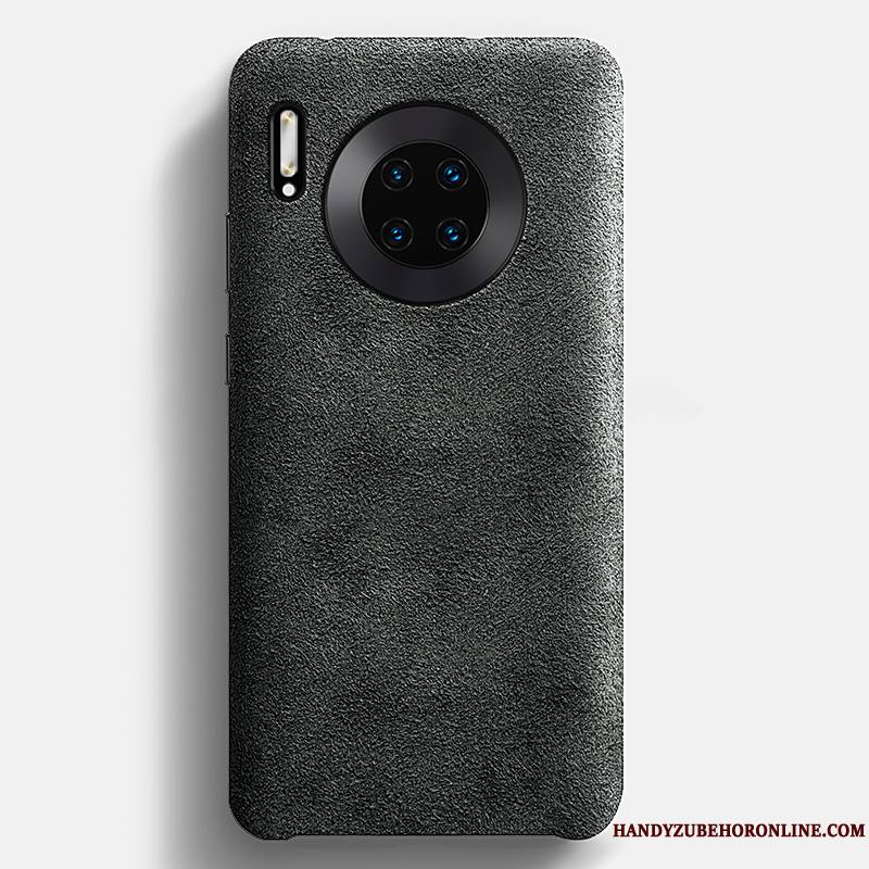 Huawei Mate 30 Pro Coque Vert Personnalité Velours Daim Fourrure Incassable Protection Nouveau