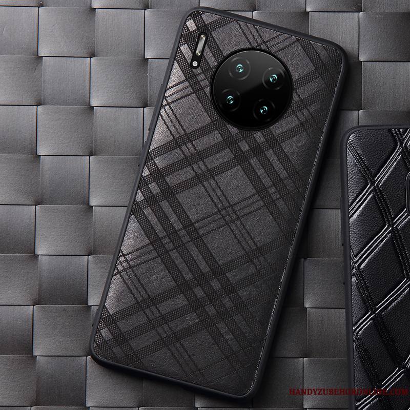 Huawei Mate 30 Pro Incassable Cuir Véritable Légère Tout Compris Étui Coque De Téléphone Étui En Cuir