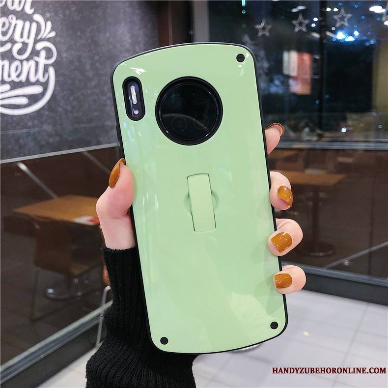 Huawei Mate 30 Pro Luxe Coque De Téléphone Support Personnalité Créatif Net Rouge Vert