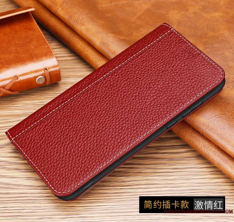 Huawei Mate 30 Pro Étui En Cuir Protection Housse Coque De Téléphone Modèle Fleurie Litchi Cuir Haut