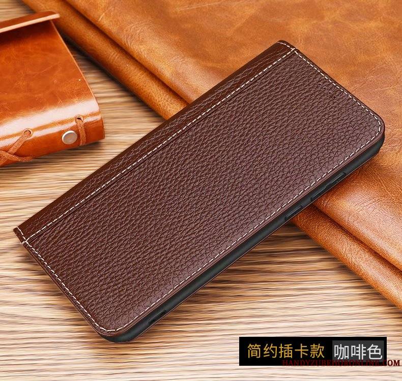 Huawei Mate 30 Pro Étui En Cuir Protection Housse Coque De Téléphone Modèle Fleurie Litchi Cuir Haut