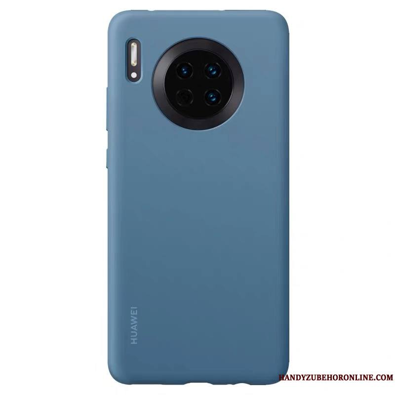Huawei Mate 30 Protection Coque De Téléphone Luxe Authentique Bleu Mode Tout Compris