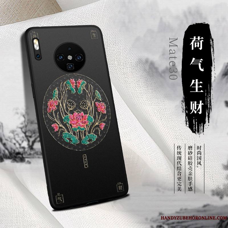 Huawei Mate 30 Très Mince Nouveau Protection Fluide Doux Net Rouge Coque Étui