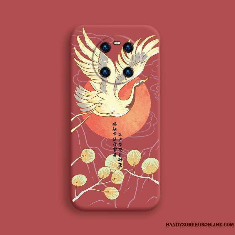 Huawei Mate 40 Coque De Téléphone Protection Créatif Jaune Dessin Animé Nouveau Étui