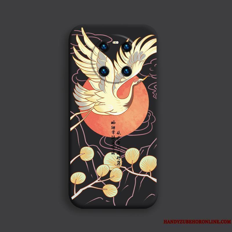 Huawei Mate 40 Coque De Téléphone Protection Créatif Jaune Dessin Animé Nouveau Étui