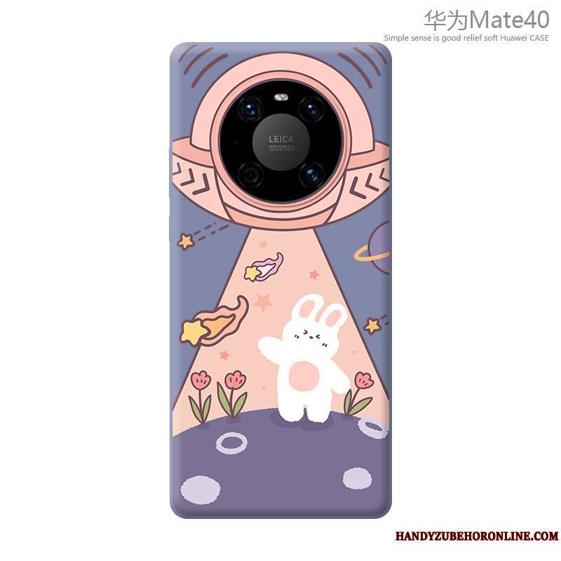 Huawei Mate 40 Coque Étui Créatif Dessin Animé Incassable Bleu Nouveau Tout Compris