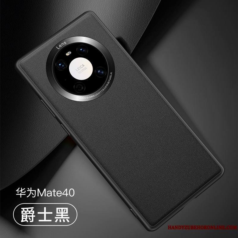 Huawei Mate 40 Luxe Élégant Coque De Téléphone Étui Mode Vert Protection