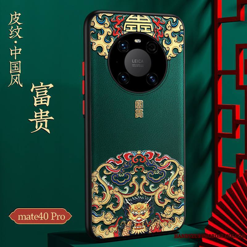 Huawei Mate 40 Pro Coque De Téléphone Nouveau Style Chinois Tout Compris Étui Incassable Tendance