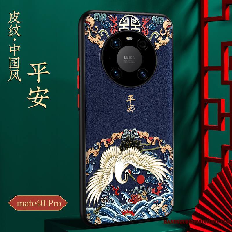 Huawei Mate 40 Pro Coque De Téléphone Nouveau Style Chinois Tout Compris Étui Incassable Tendance