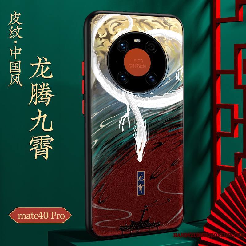 Huawei Mate 40 Pro Coque De Téléphone Nouveau Style Chinois Tout Compris Étui Incassable Tendance