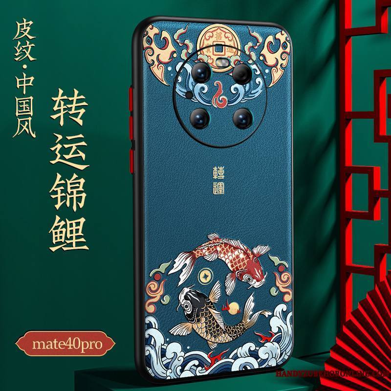 Huawei Mate 40 Pro Coque De Téléphone Nouveau Style Chinois Tout Compris Étui Incassable Tendance