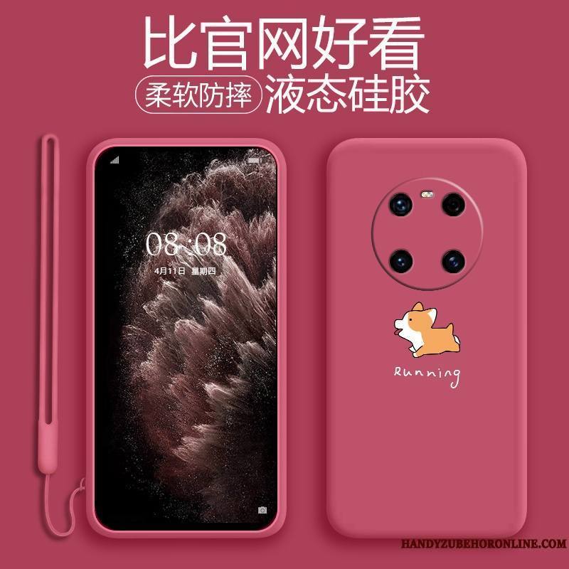 Huawei Mate 40 Pro Coque De Téléphone Personnalité Incassable Dessin Animé Silicone Tout Compris Protection