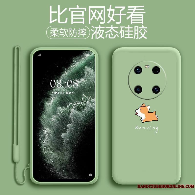 Huawei Mate 40 Pro Coque De Téléphone Personnalité Incassable Dessin Animé Silicone Tout Compris Protection