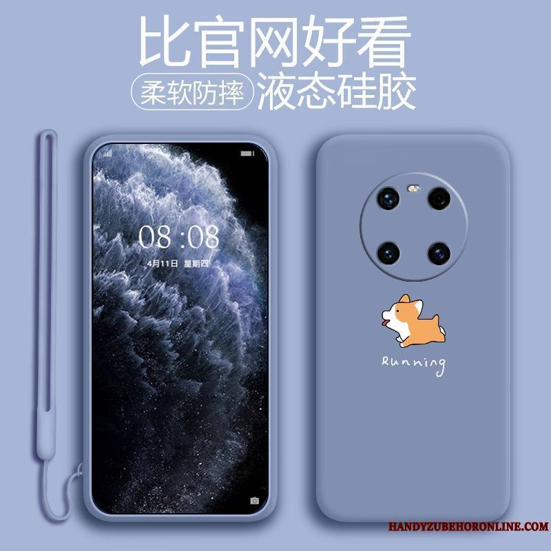 Huawei Mate 40 Pro Coque De Téléphone Personnalité Incassable Dessin Animé Silicone Tout Compris Protection