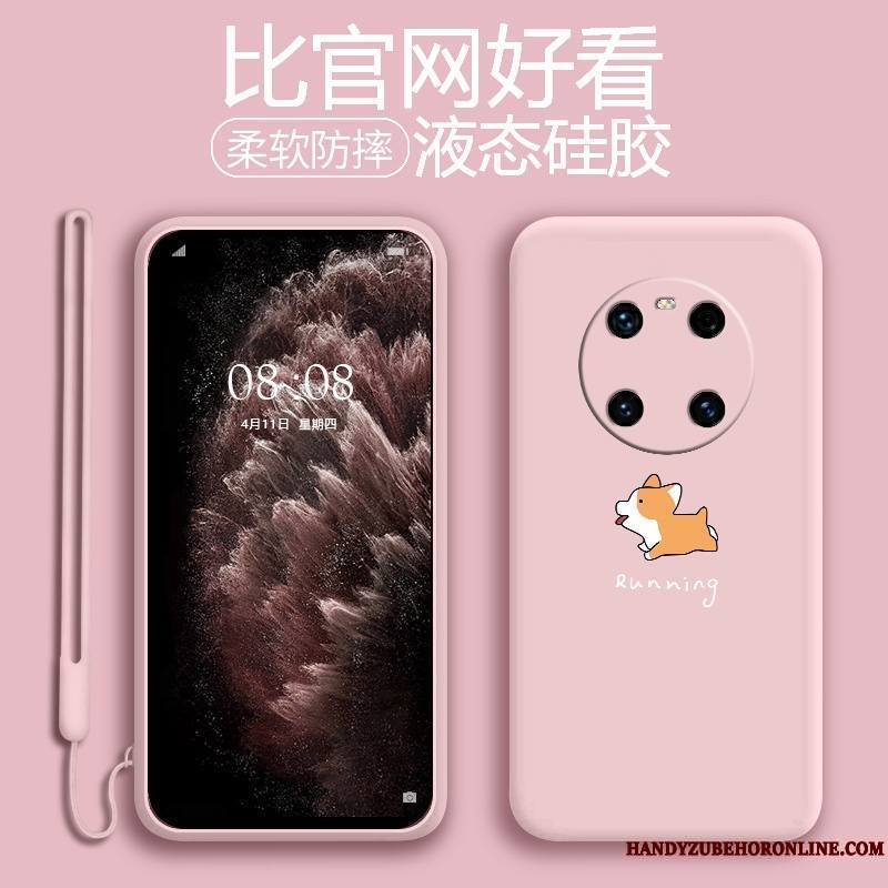 Huawei Mate 40 Pro Coque De Téléphone Personnalité Incassable Dessin Animé Silicone Tout Compris Protection