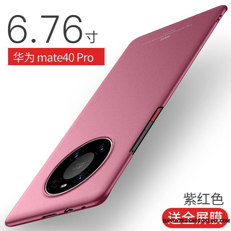 Huawei Mate 40 Pro Coque Incassable Border Étui Protection Difficile Très Mince Personnalité