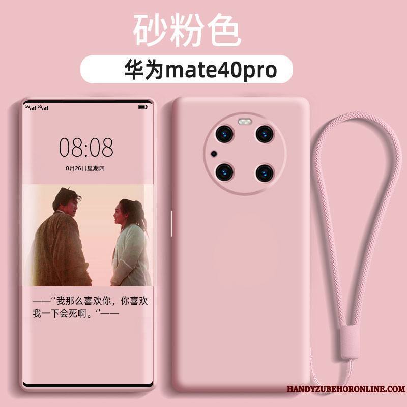 Huawei Mate 40 Pro Ornements Suspendus Coque De Téléphone Silicone Incassable Luxe Étui Tout Compris