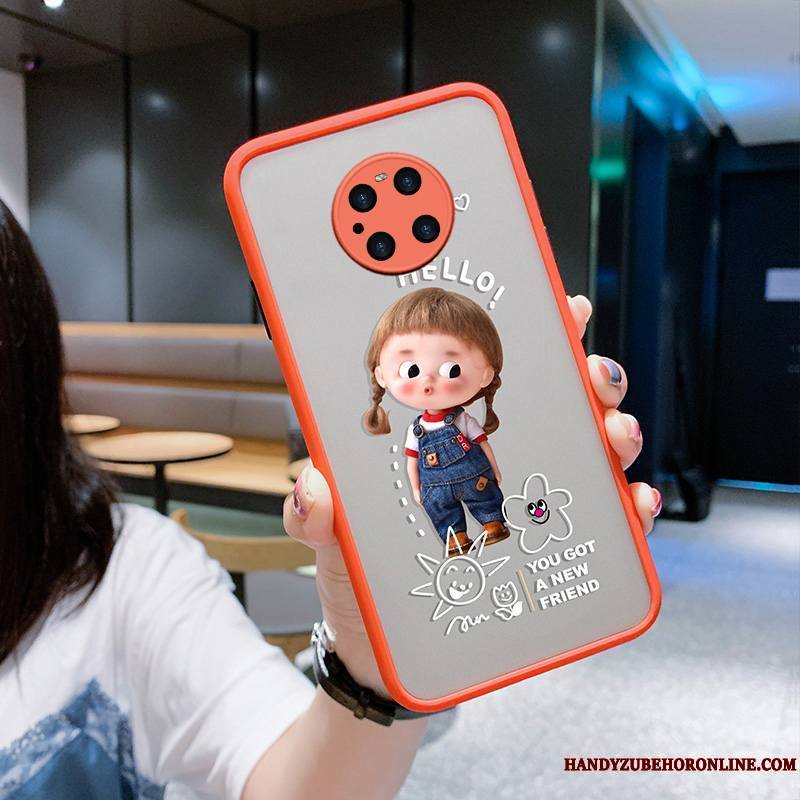 Huawei Mate 40 Pro Personnalité Protection Net Rouge Luxe Étui Créatif Coque