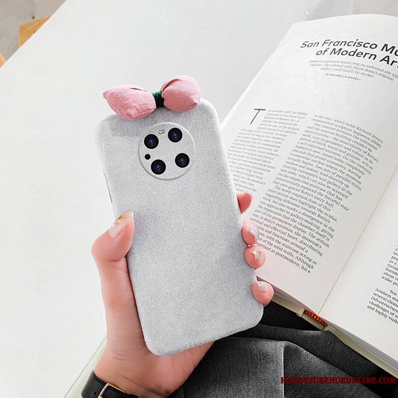 Huawei Mate 40 Pro Tout Compris Coque De Téléphone Nouveau Peluche Personnalité Protection Créatif